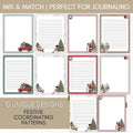 printable journal paper writing paper set